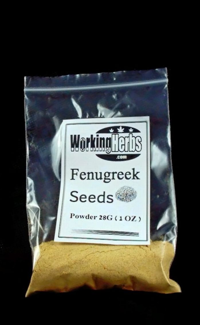 Fenugreek Seeds powder (Trigonella foenum-graecum) 1 oz bag