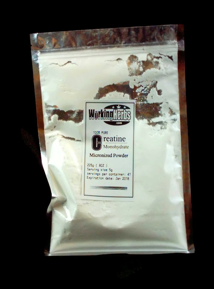 Creatine Monohydrate  Ultra Micronized Powder 8OZ pouch