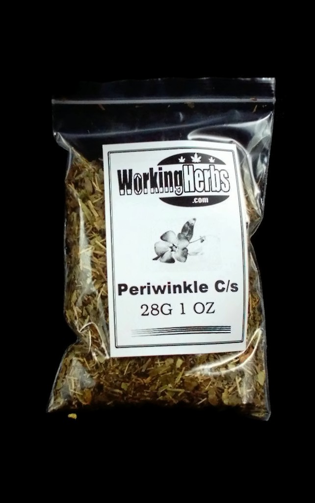 Periwinkle Vinca minor Cut n Sifted 1oz bag